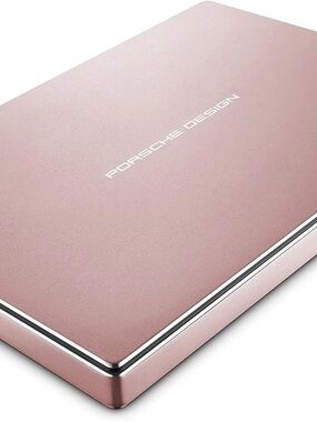 LaCie Porsche Design Metallic Rose Gold 2 TB Hard Drive